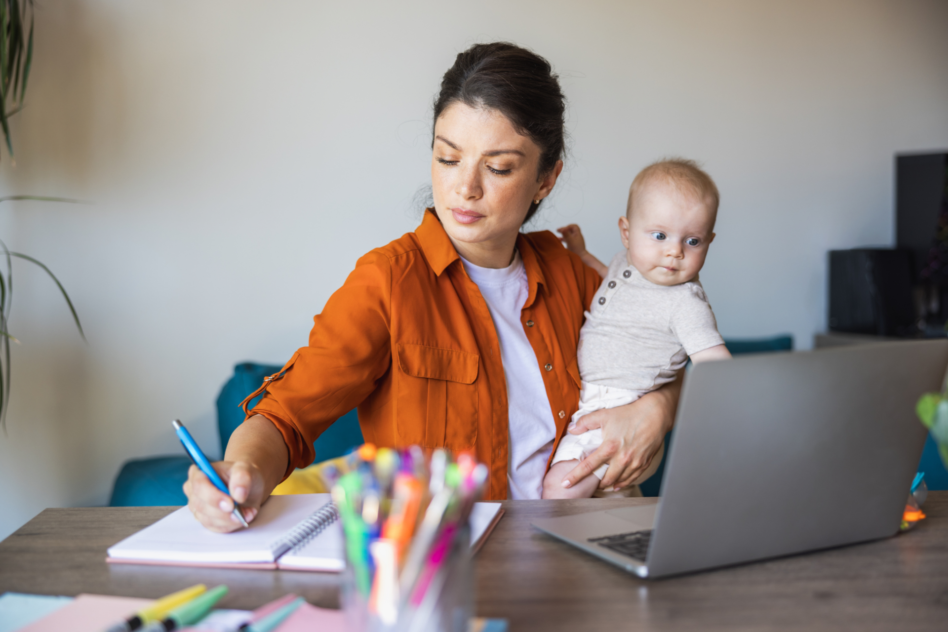 Juggling A Full-Time Job And Caring For My Little One